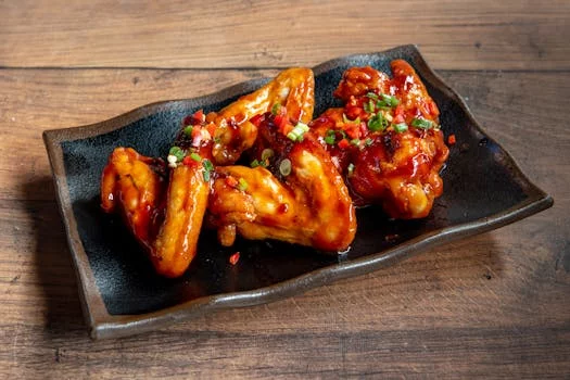 spicy chicken wings buffalo sauce